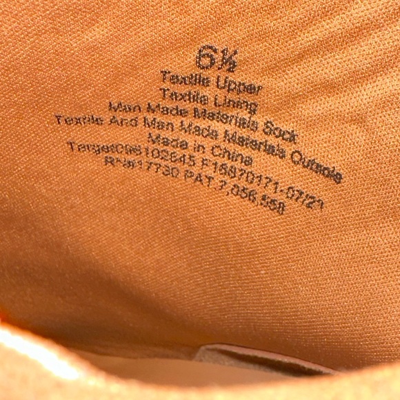 Universal Thread™ - Women's Dress Boots 6 1/2 NWOT tan/cognac color - Picture 8 of 8